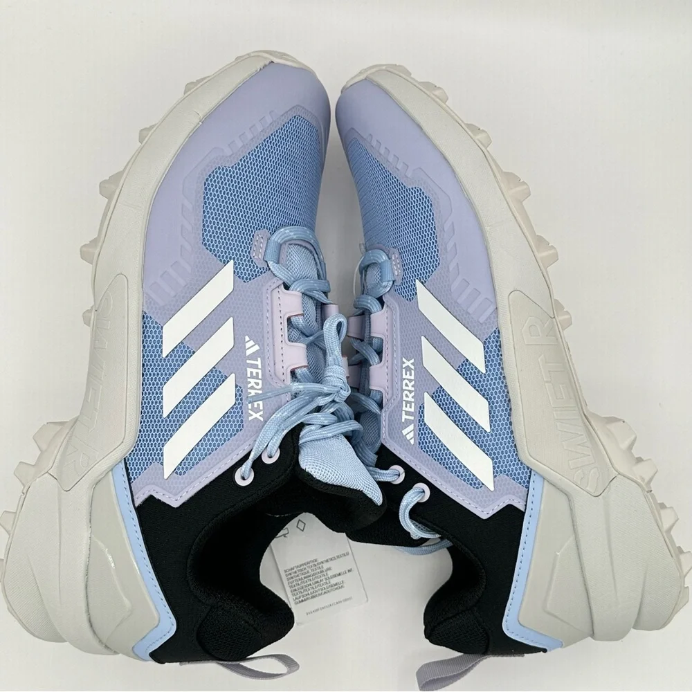 Women’s Adidas Hiking Shoes Size 10 Terrex Swift R3 Blue Dawn HQ1058 New - Picture 6 of 9